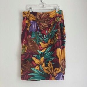 Vintage Ellen Tracy Silk Skirt
